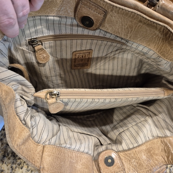 Frye Melissa Leather Tote and Wallet - Picture 3 of 8